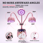 AILLSA Flash Cure UV LED Nail Lamp 