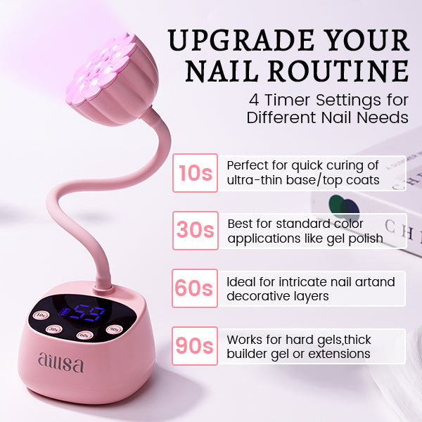 AILLSA Flash Cure UV LED Nail Lamp 