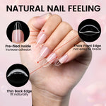 Nail Tips Set With Mini UV Cure Lamp & 30g Strong Solid Nail Glue 