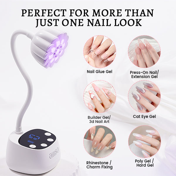 AILLSA Flash Cure UV LED Nail Lamp 