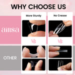 Nail Tips Set With Mini UV Cure Lamp & 30g Strong Solid Nail Glue 