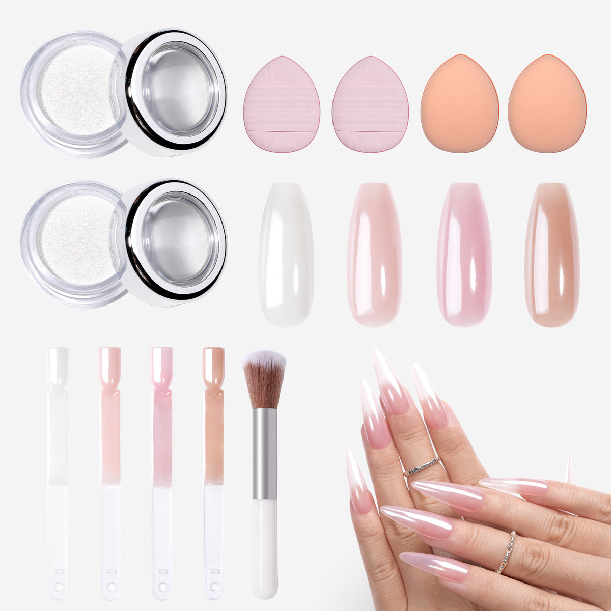 Chrome Nail Powder  