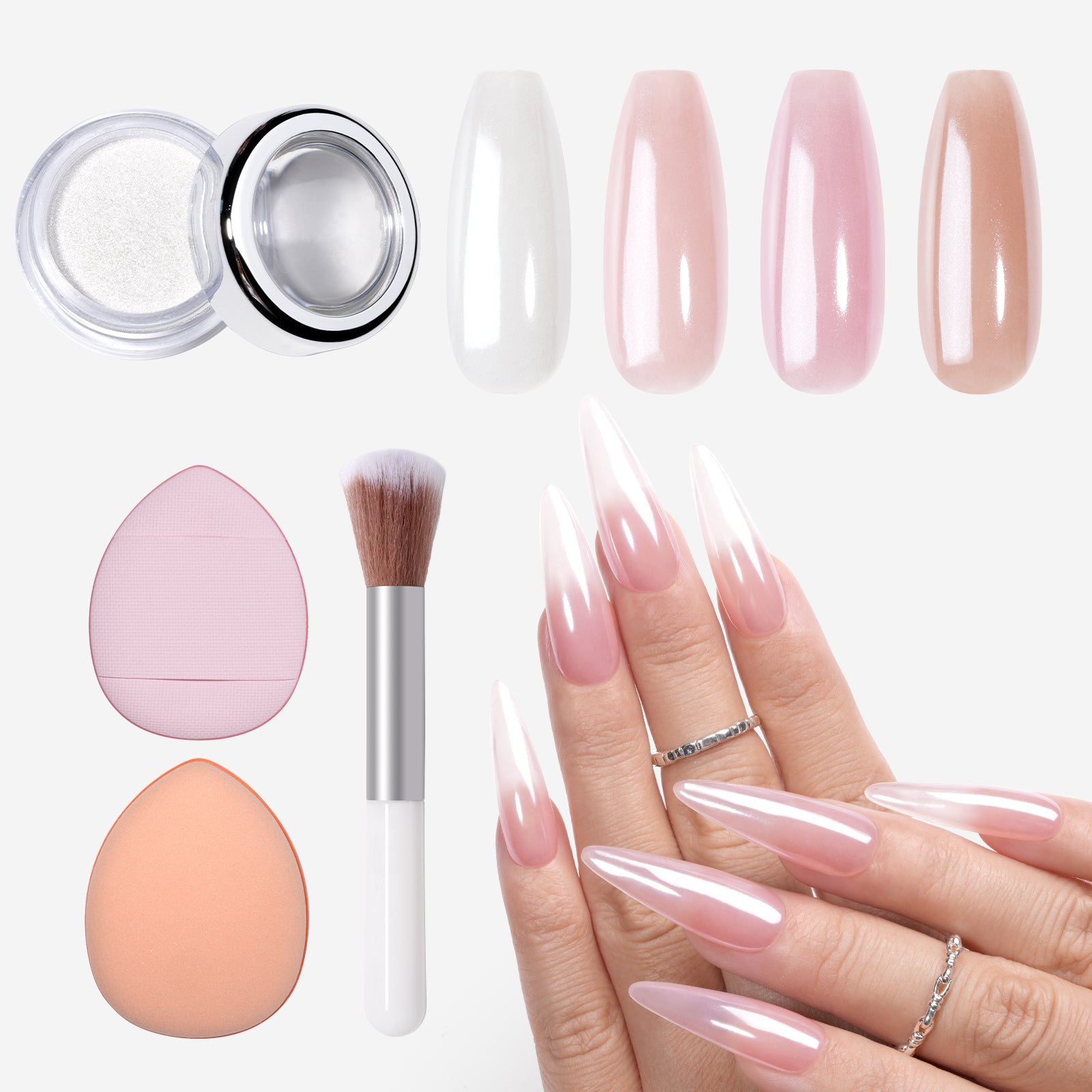 Chrome Nail Powder  