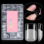 Half Matte False Nail Tips 