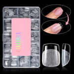 Half Matte False Nail Tips 