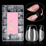 Half Matte False Nail Tips 