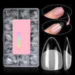 Half Matte False Nail Tips 