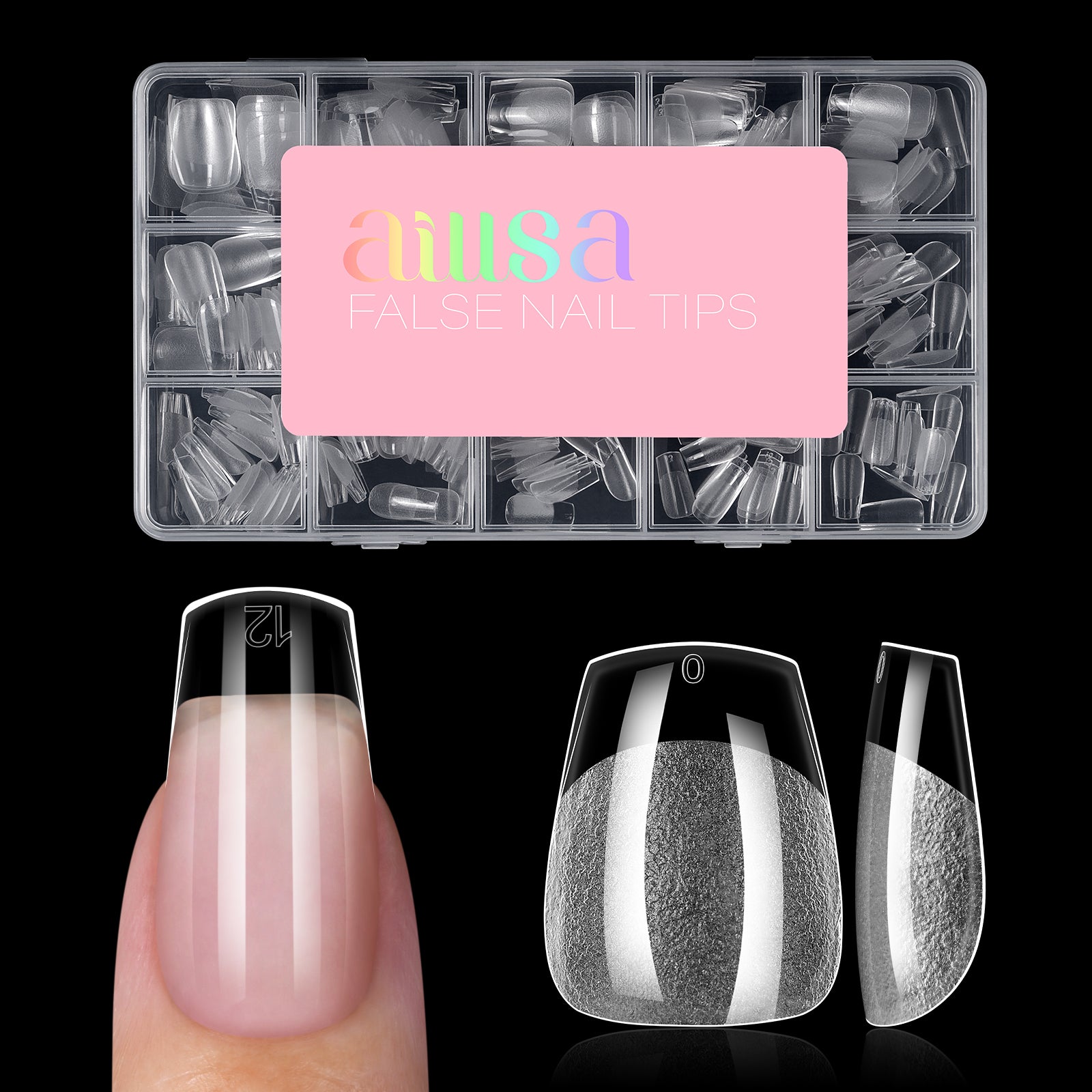15 Sizes 120pcs Acrylic Nails Tip 