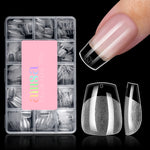 Half Matte False Nail Tips 