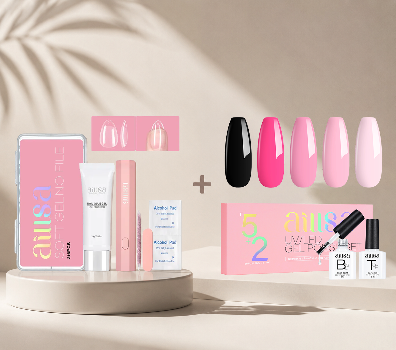 AILLSA 7PCS Gel Nail Polish Set 