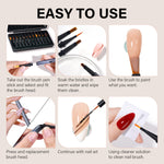 AILLSA Nail Art Brush Set 