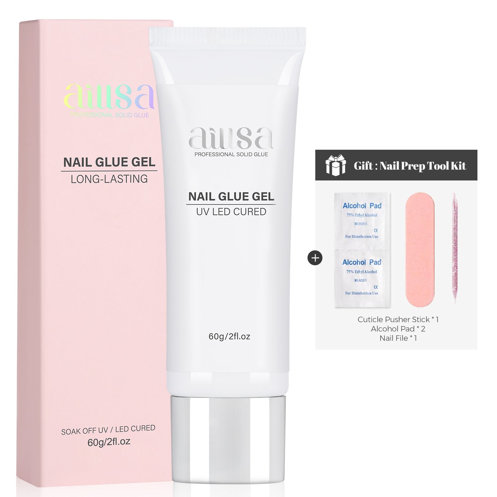 Strong Hold Solid Gel Nail Glue 
