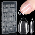 Full Cover Clear Nail Tips 