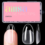 Full Cover Clear Nail Tips 