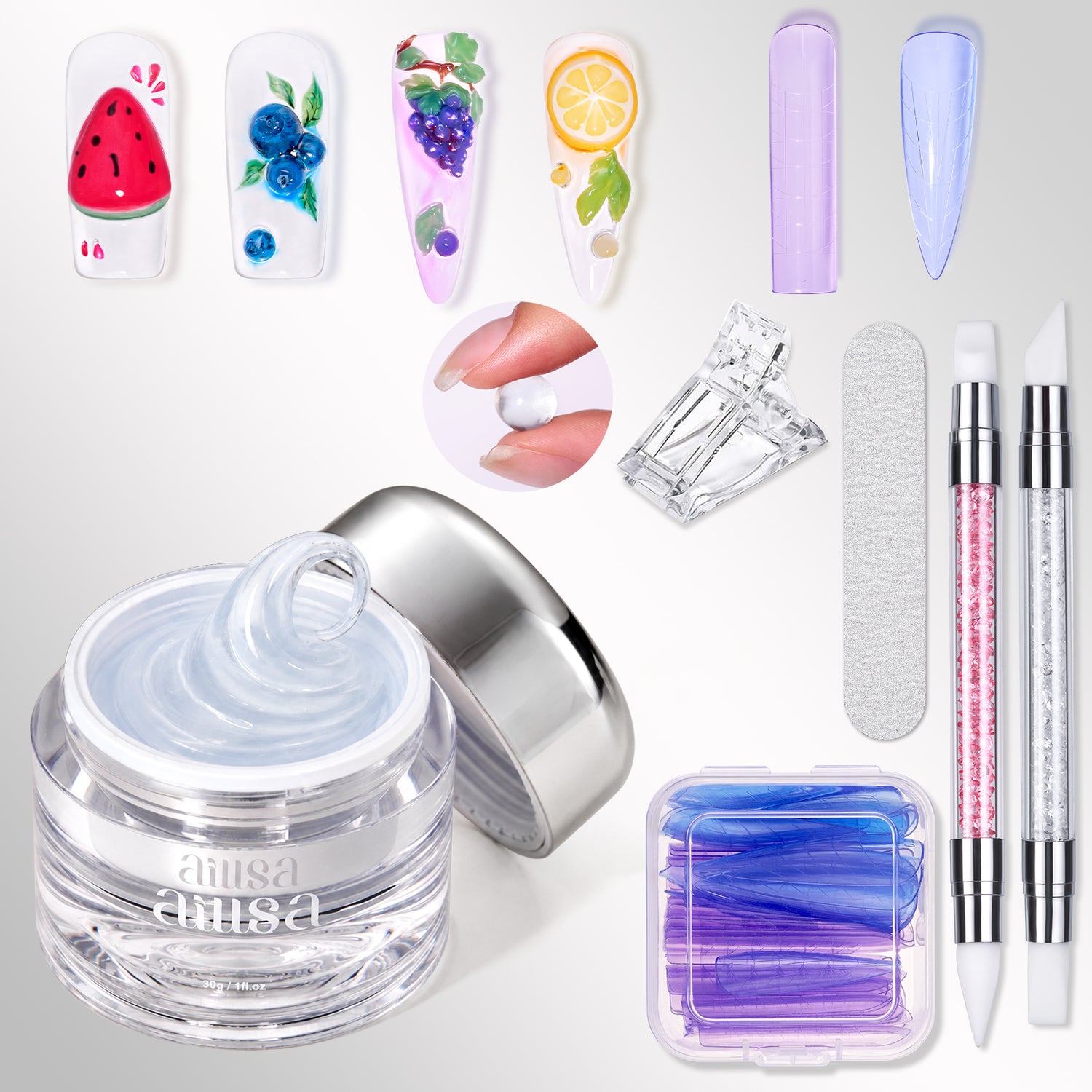 AILLSA Solid Builder Gel Nail Kit 