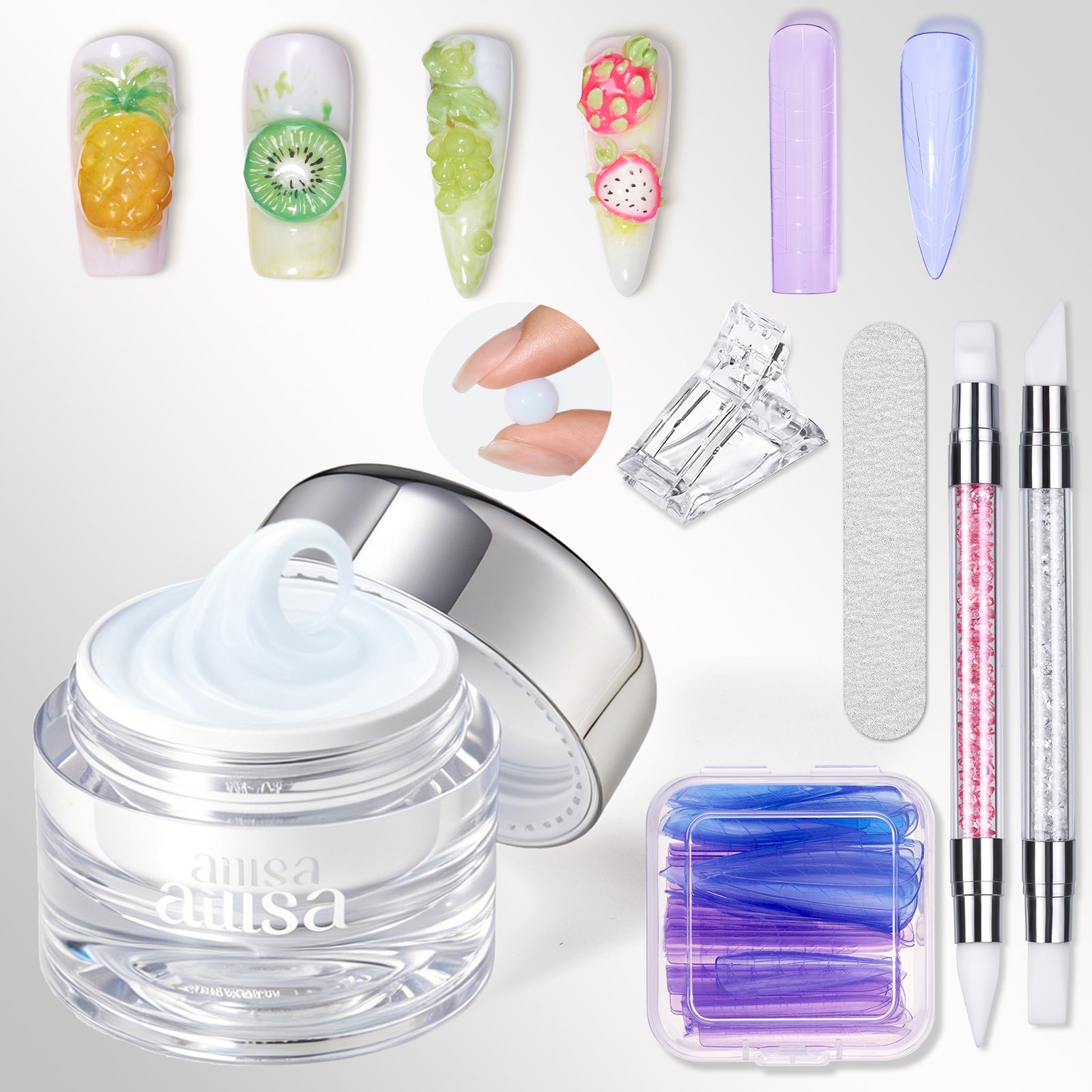 AILLSA Solid Builder Gel Nail Kit   