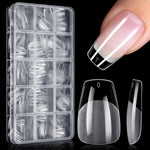 Full Cover Clear Nail Tips 