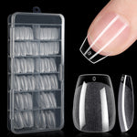 Full Cover Clear Nail Tips 