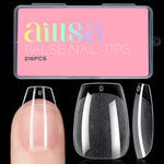 Full Cover Clear Nail Tips 