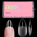 Full Cover Clear Nail Tips 