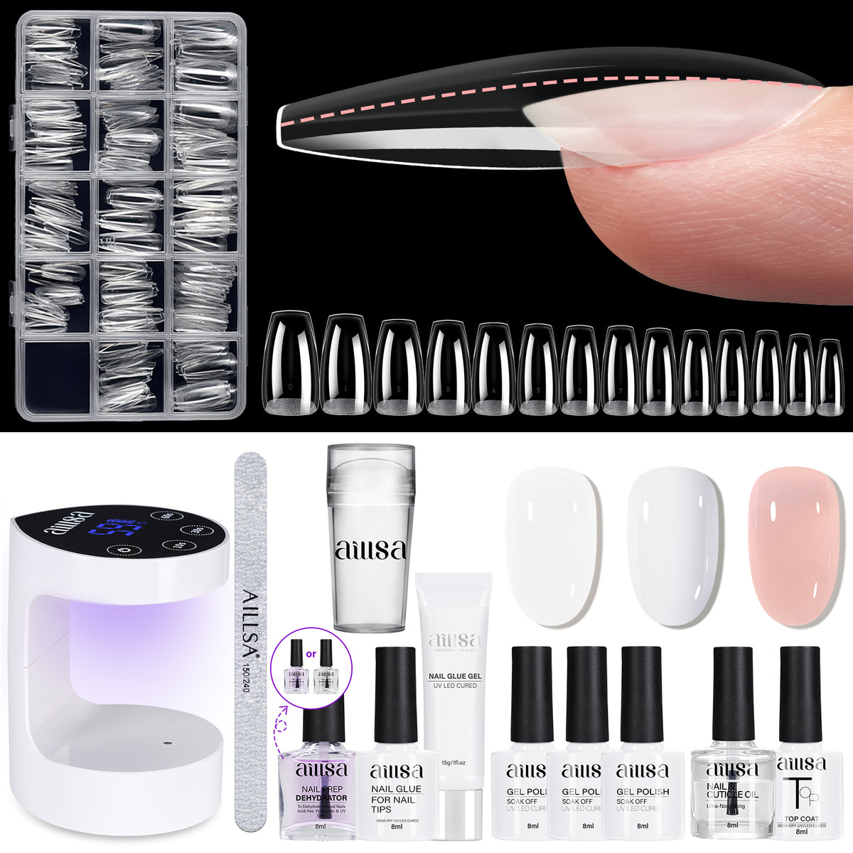 DIY Nail Tips Kit 
