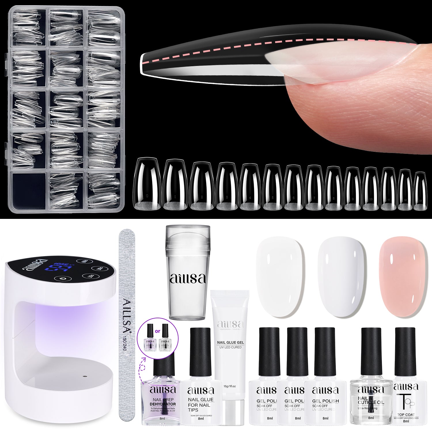 DIY Nail Tips Kit 