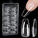 Full Cover Clear Nail Tips 
