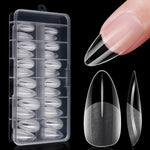 Full Cover Clear Nail Tips 