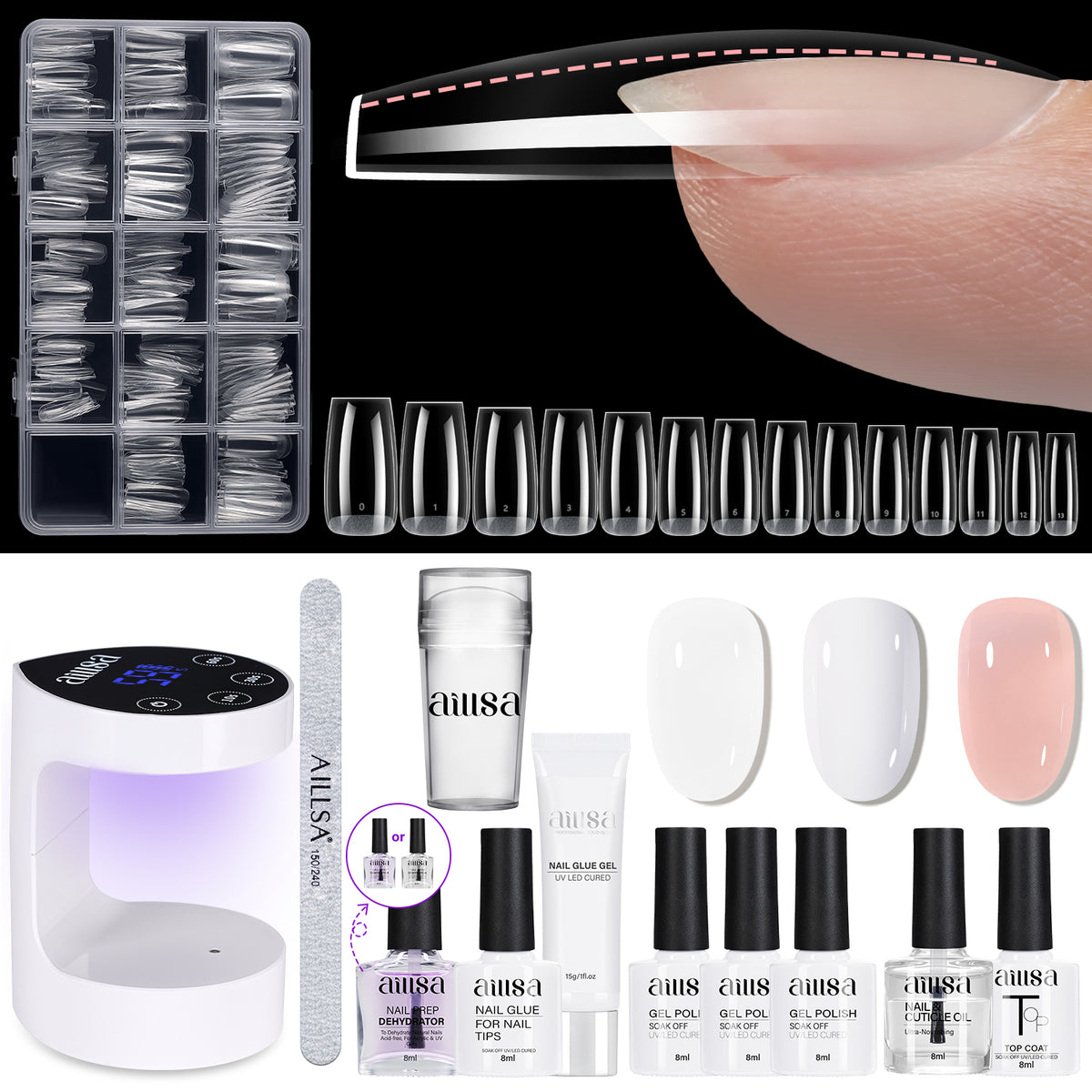 DIY Nail Tips Kit 