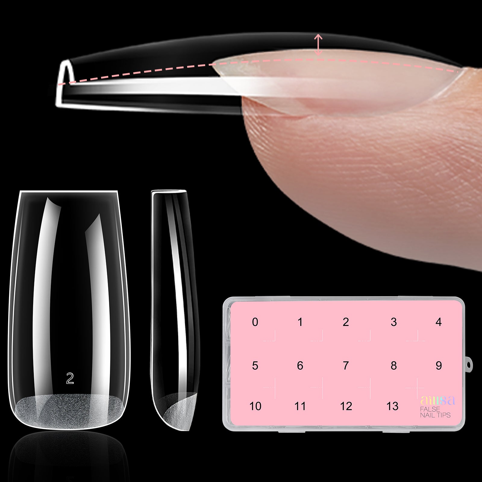 Upgraded Soft Gel Nail Tips 