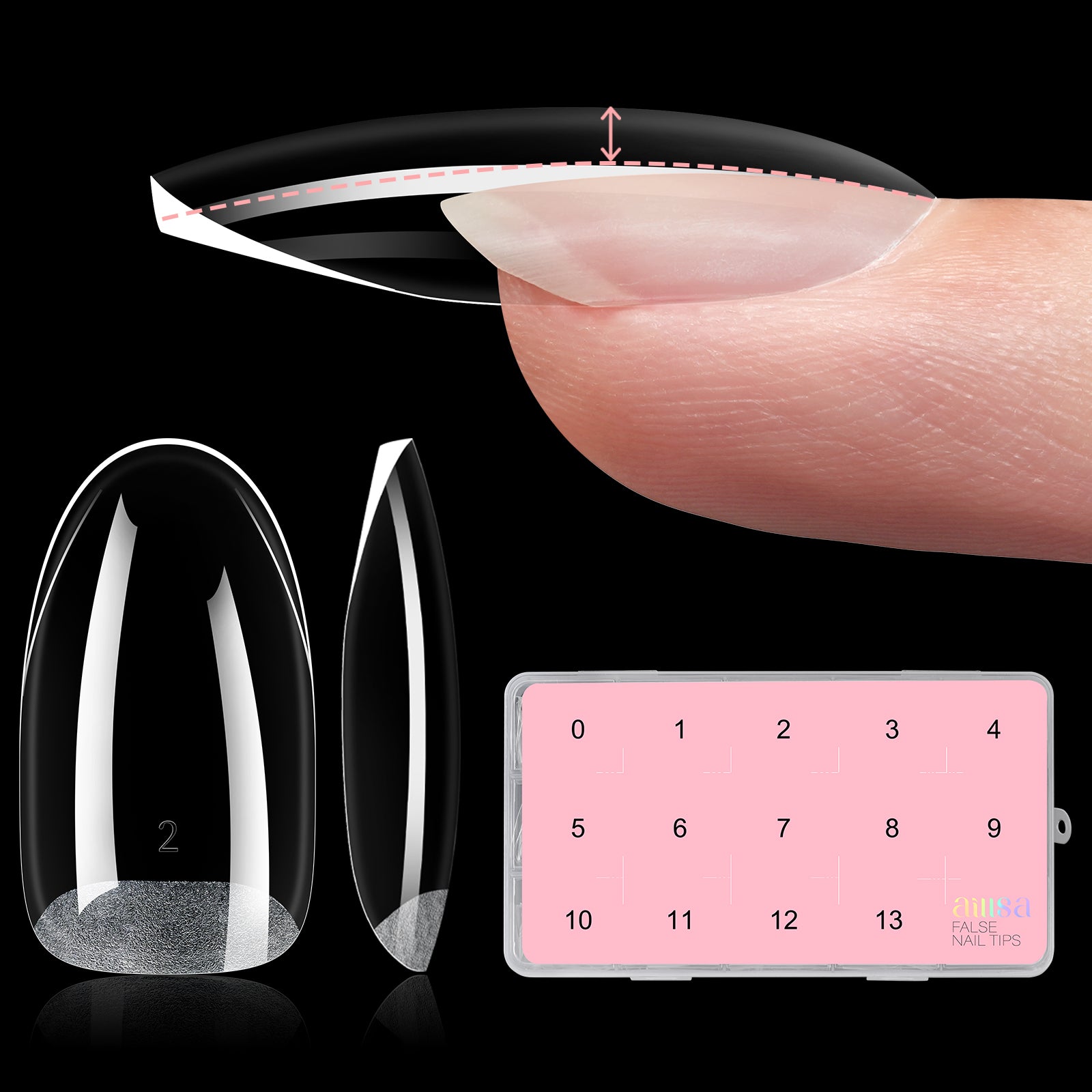 Upgraded Soft Gel Nail Tips 