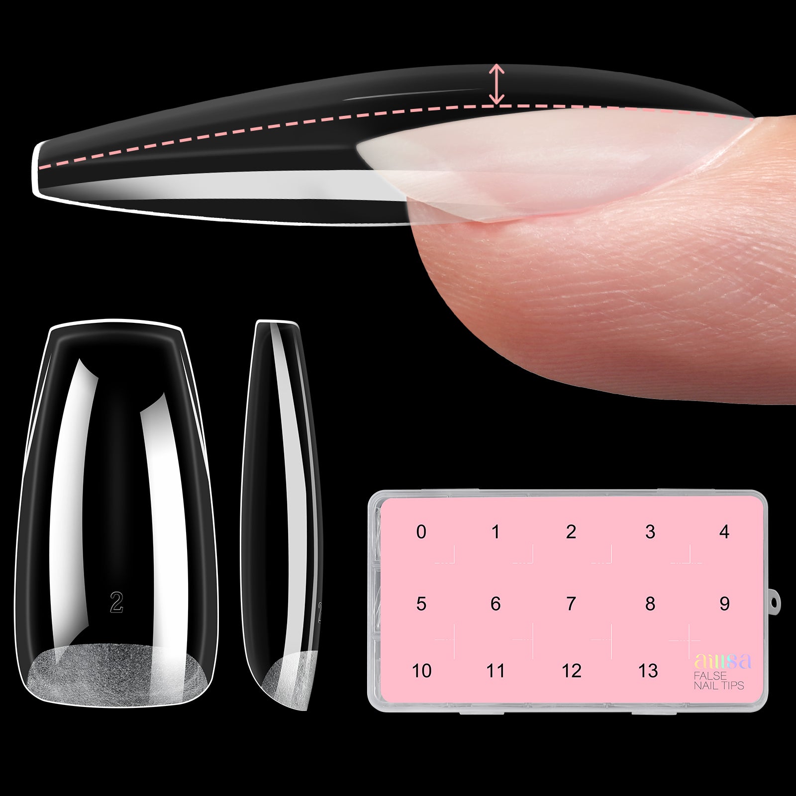 Upgraded Soft Gel Nail Tips 