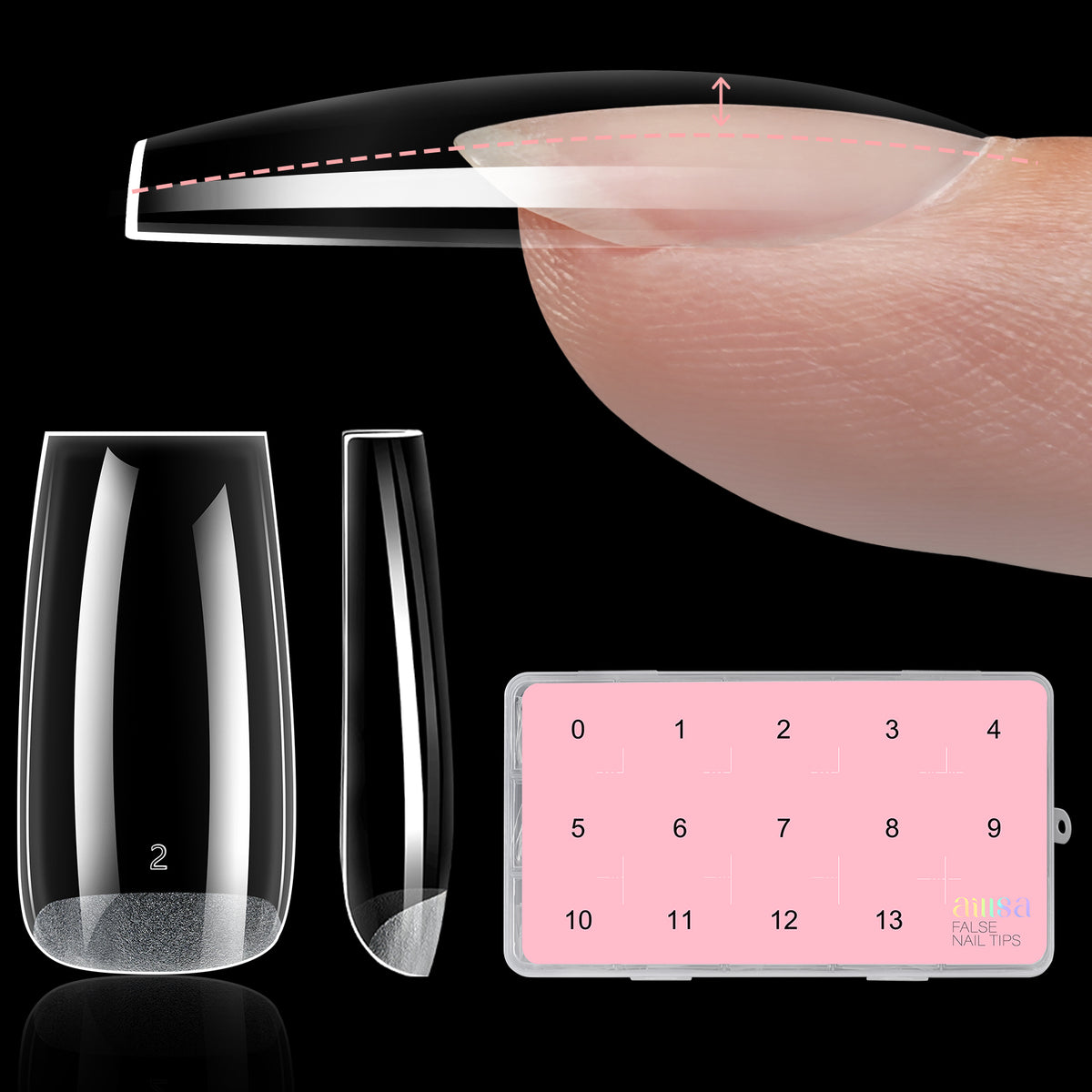 Upgraded Soft Gel Nail Tips 