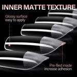 Full Cover Clear Nail Tips 