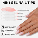 12 Mixed Colors Press-On Nails 