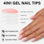 12 Mixed Colors Press-On Nails 