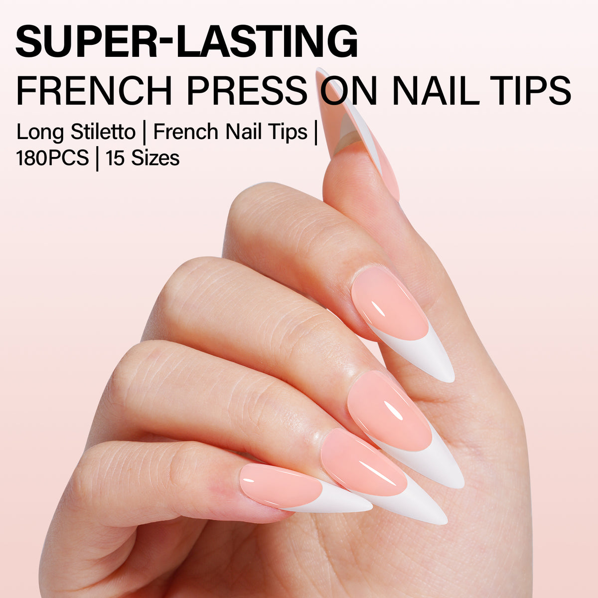 French Tip Press on Nails 