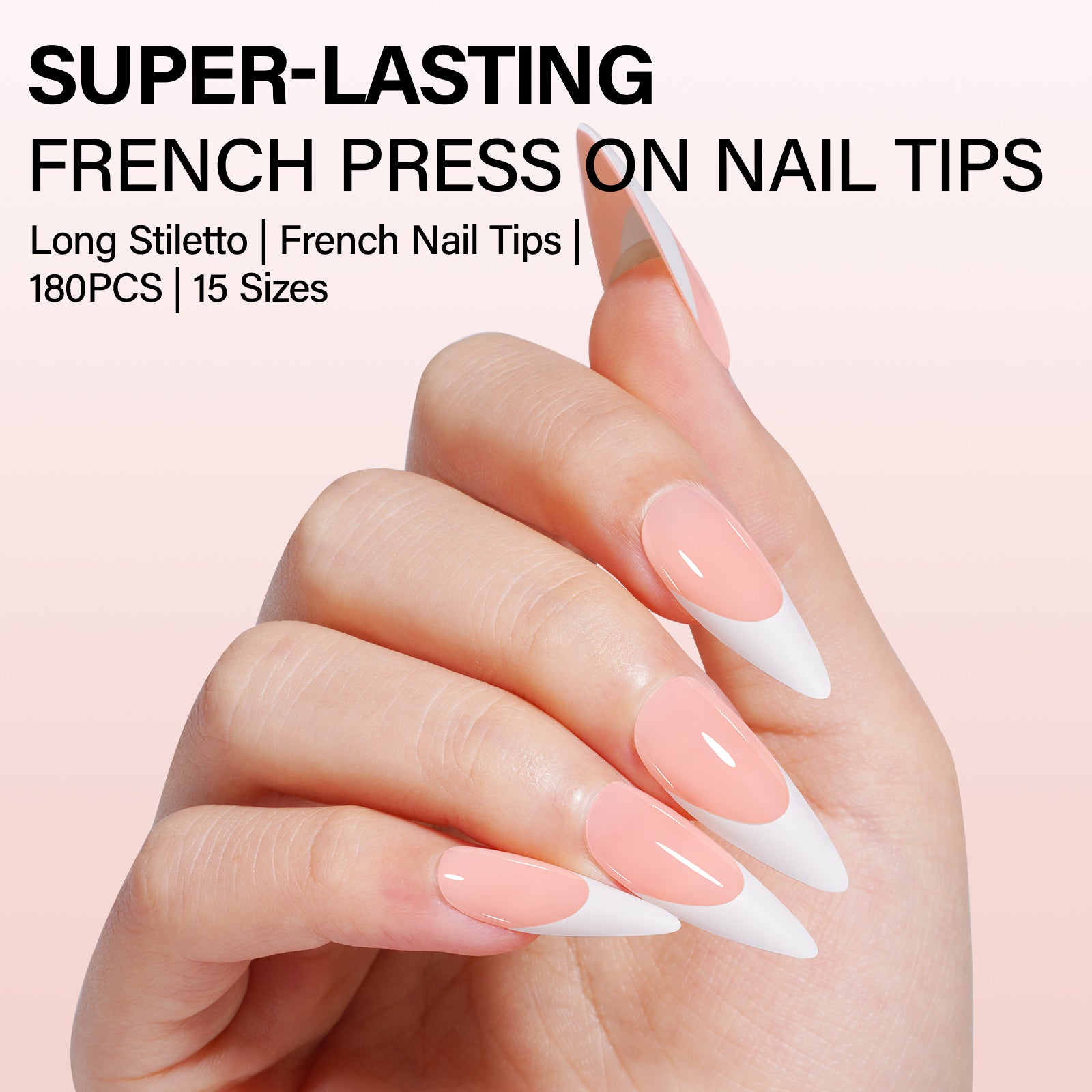 French Tip Press on Nails 