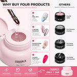 AILLSA 4-in-1 Multi-Use 3D Nail Art Gel 
