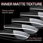 Full Cover Clear Nail Tips 