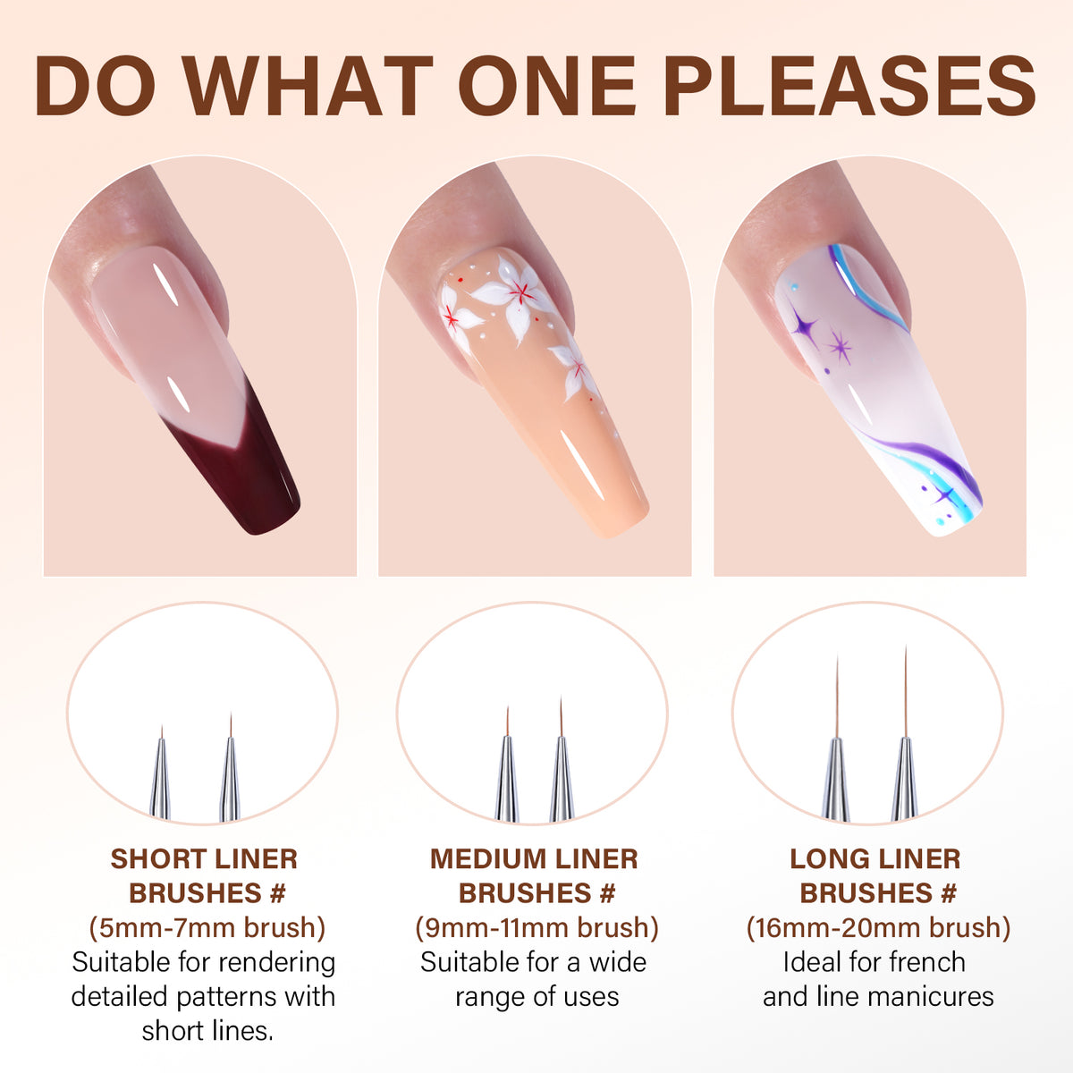 Nail Art Brushes Set 