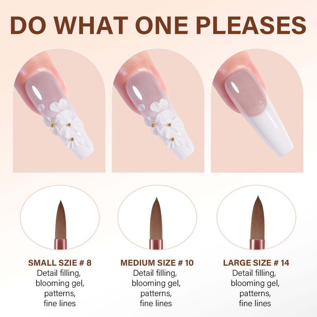Acrylic Nail Brush Set 