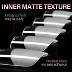 Full Cover Clear Nail Tips 