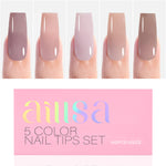 RealFit Nude Tone Mixed Color Press-On Nails 