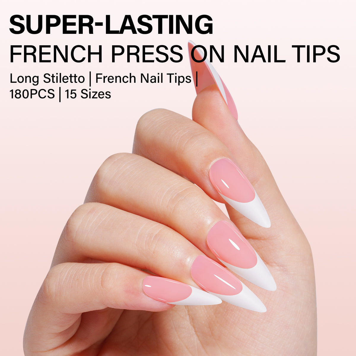 French Tip Press on Nails 