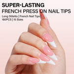 French Tip Press on Nails 