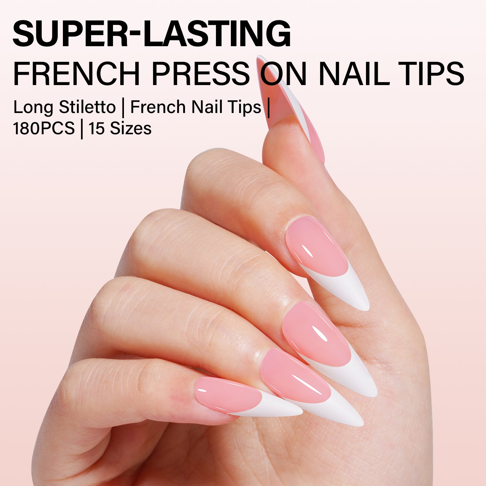 French Tip Press on Nails 