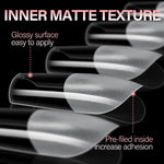 Full Cover Clear Nail Tips 