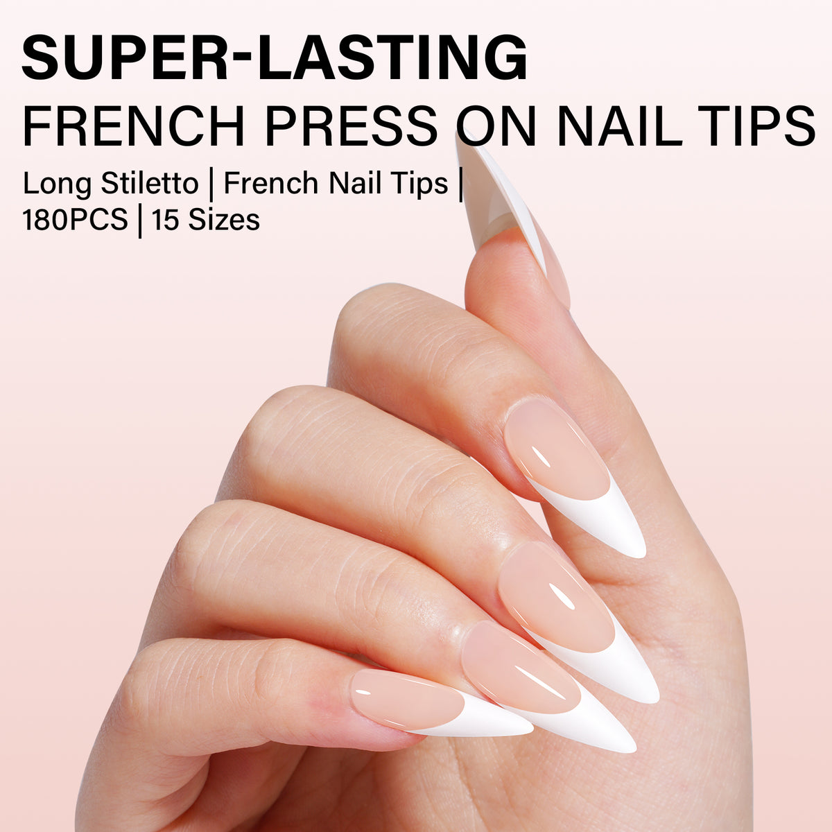 French Tip Press on Nails 