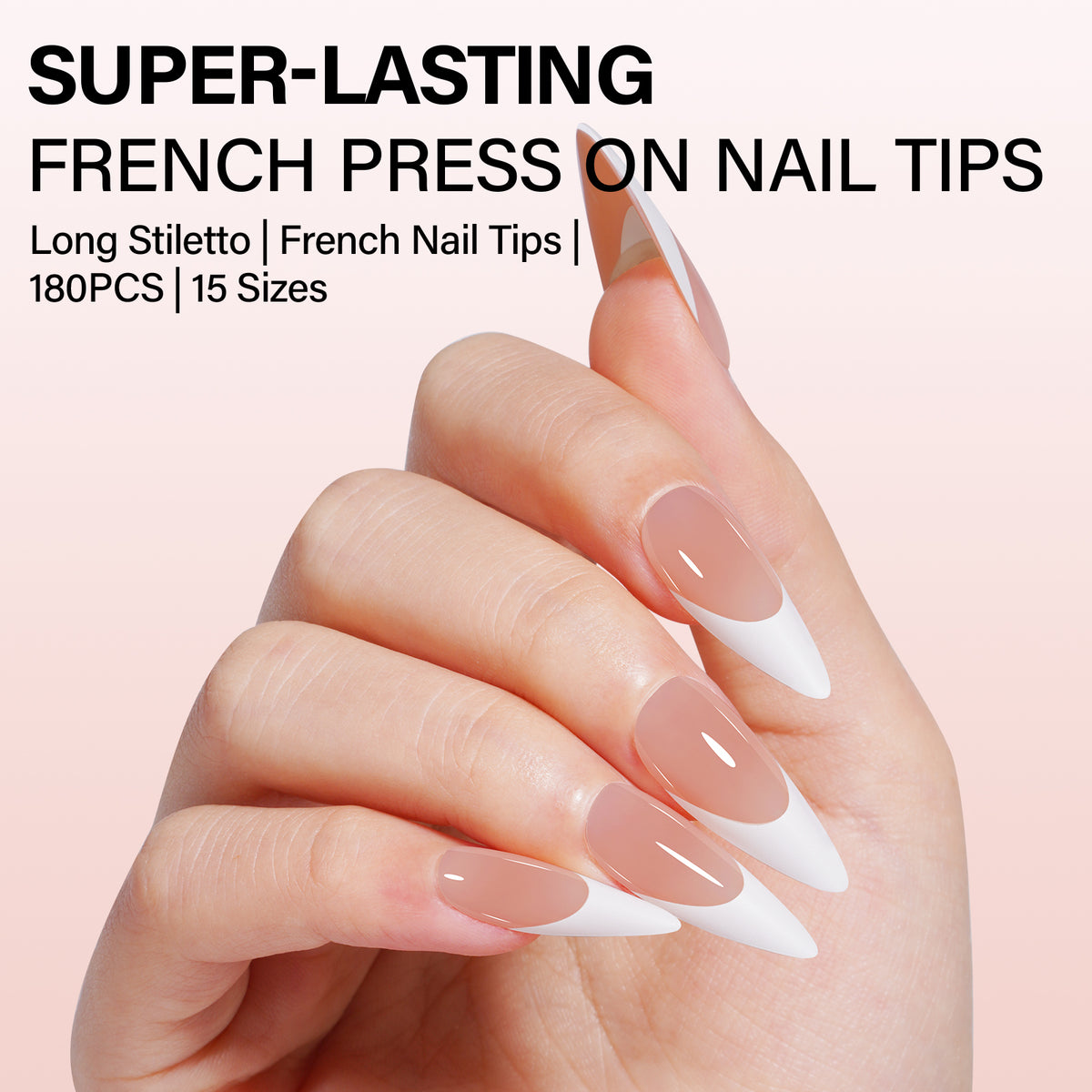French Tip Press on Nails 